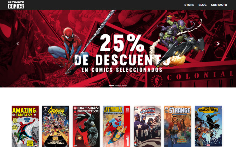 ultimate comics website